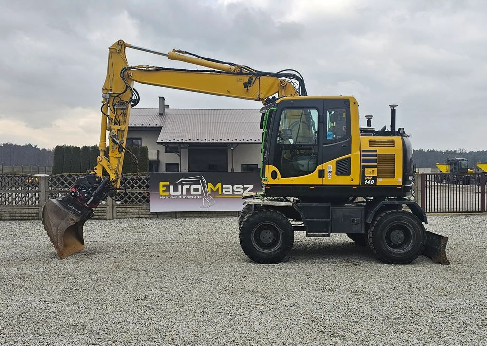 Komatsu PW 148-10, 2016 ROK, SYSTEM LEICA 3D - Τροχοφόρος εκσκαφέας: φωτογραφία 2 Komatsu PW 148-10, 2016 ROK, SYSTEM LEICA 3D - Τροχοφόρος εκσκαφέας: φωτογραφία 2