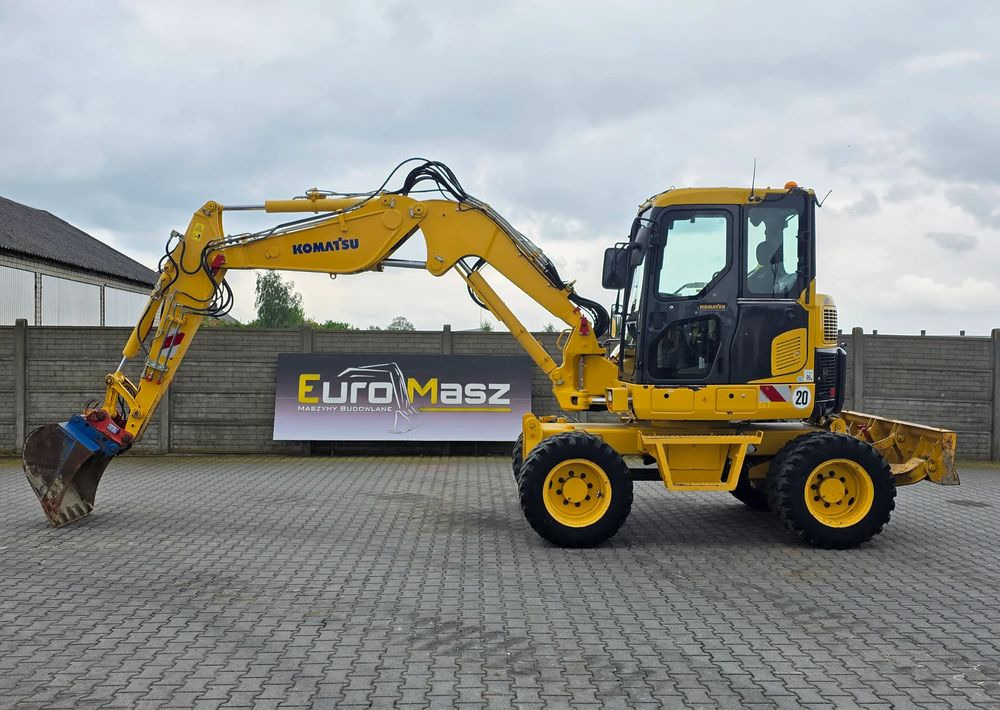 Komatsu PW 98MR-8, 2017 ROK, 5200 MTH, BEZ DPF i ADBLUE - Τροχοφόρος εκσκαφέας: φωτογραφία 2 Komatsu PW 98MR-8, 2017 ROK, 5200 MTH, BEZ DPF i ADBLUE - Τροχοφόρος εκσκαφέας: φωτογραφία 2