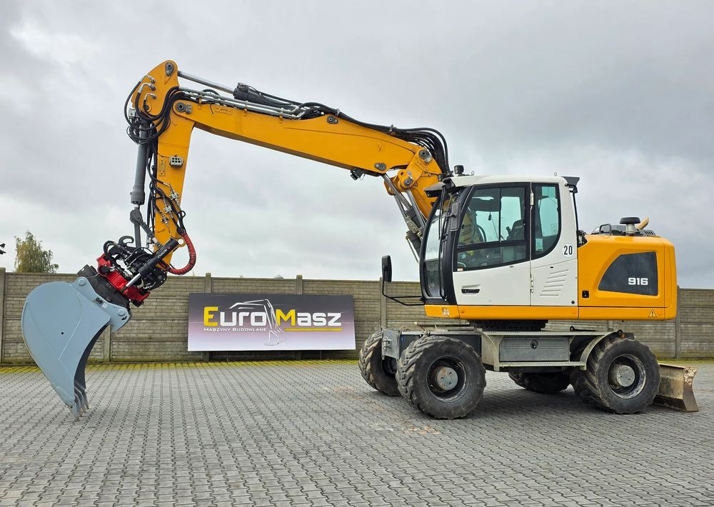 Liebherr A 916 Litronic, 2020 ROK, ROTOTILT, 7300 MTH - Τροχοφόρος εκσκαφέας: φωτογραφία 1 Liebherr A 916 Litronic, 2020 ROK, ROTOTILT, 7300 MTH - Τροχοφόρος εκσκαφέας: φωτογραφία 1