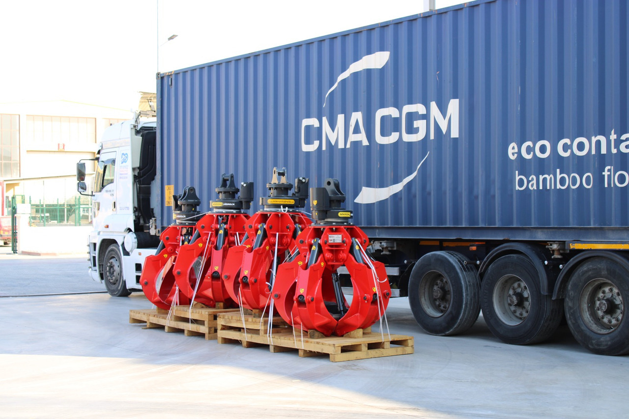 Scrap Grab MHB5 Mikron - Αρπάγη για Εκσκαφέας: φωτογραφία 4 Scrap Grab MHB5 Mikron - Αρπάγη για Εκσκαφέας: φωτογραφία 4