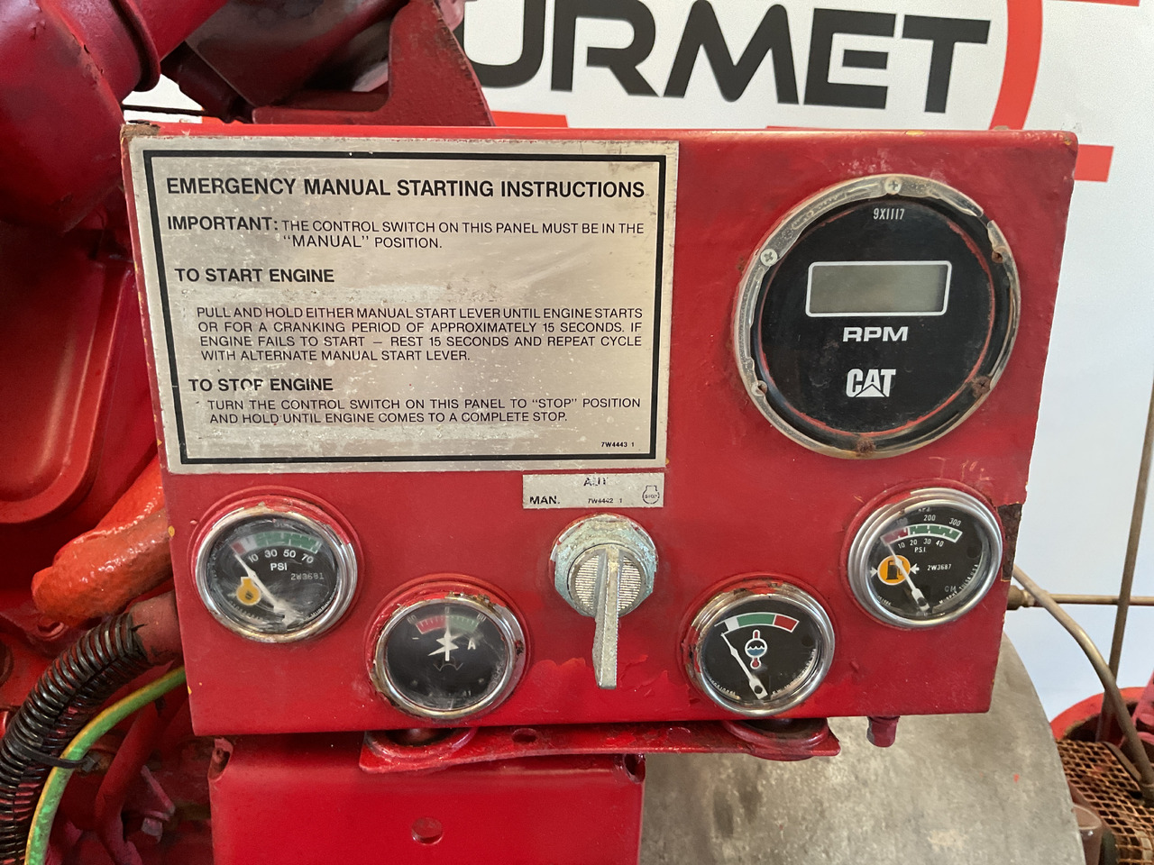 Caterpillar 3412, power unit/waterpump (2) - Αντλία νερού: φωτογραφία 3 Caterpillar 3412, power unit/waterpump (2) - Αντλία νερού: φωτογραφία 3