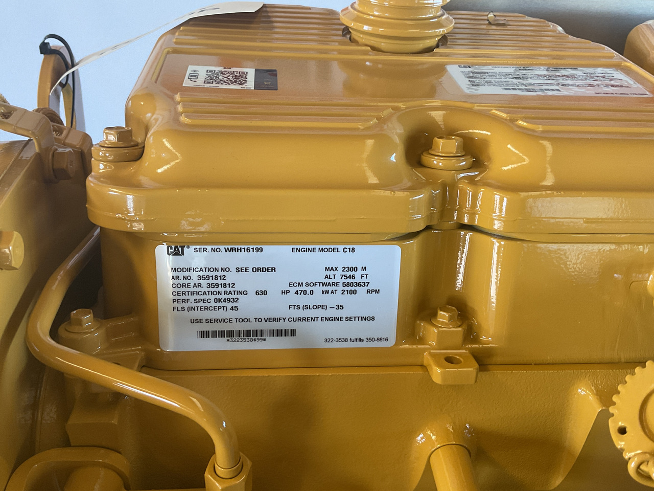 Caterpillar C18 (1) - Κινητήρας: φωτογραφία 3 Caterpillar C18 (1) - Κινητήρας: φωτογραφία 3