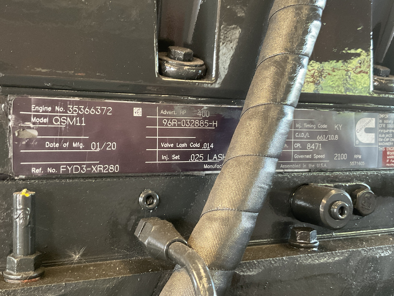 Cummins QSM11, brand new diesel engine. CPL 8471 - Κινητήρας: φωτογραφία 5 Cummins QSM11, brand new diesel engine. CPL 8471 - Κινητήρας: φωτογραφία 5