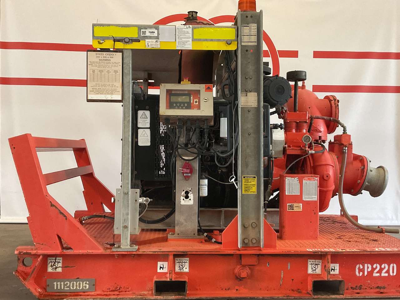 Sykes CP220i water pump, very complete. Perkins powered water pump. - Αντλία νερού: φωτογραφία 1 Sykes CP220i water pump, very complete. Perkins powered water pump. - Αντλία νερού: φωτογραφία 1