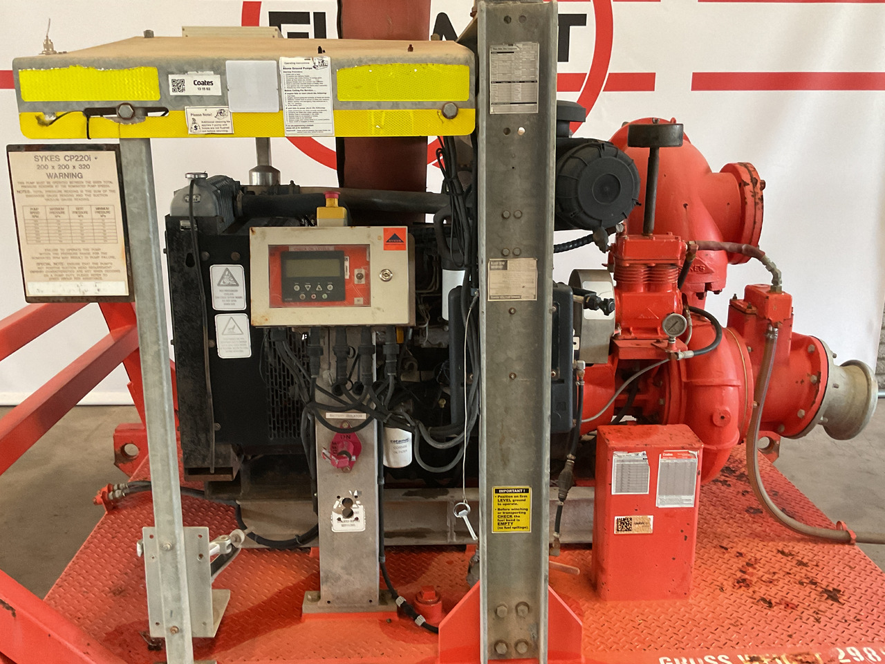 Sykes CP220i water pump, very complete. Perkins powered water pump. - Αντλία νερού: φωτογραφία 3 Sykes CP220i water pump, very complete. Perkins powered water pump. - Αντλία νερού: φωτογραφία 3