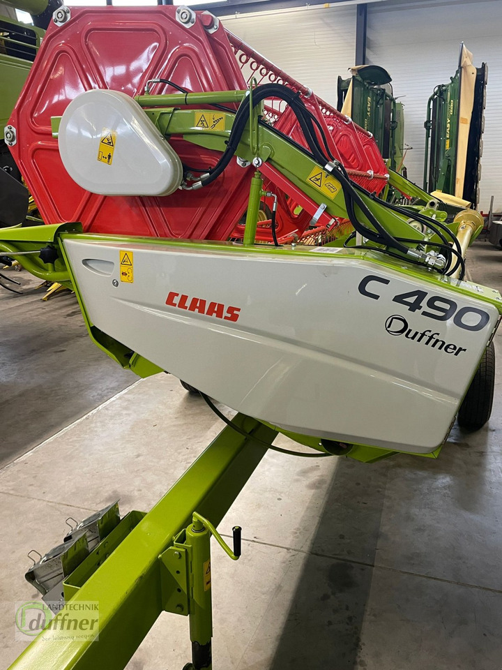 CLAAS C 490 AC - Θεριζοαλωνιστική μηχανή - κεφαλή: φωτογραφία 1 CLAAS C 490 AC - Θεριζοαλωνιστική μηχανή - κεφαλή: φωτογραφία 1