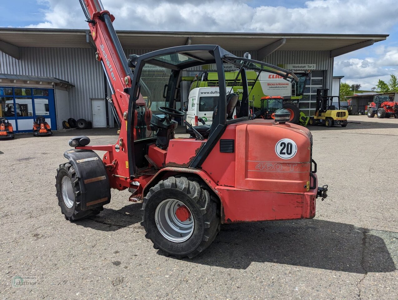 Schäffer 460 T - Τηλεσκοπικός μπροστινός φορτωτής, Σπαστός φορτωτής: φωτογραφία 3 Schäffer 460 T - Τηλεσκοπικός μπροστινός φορτωτής, Σπαστός φορτωτής: φωτογραφία 3