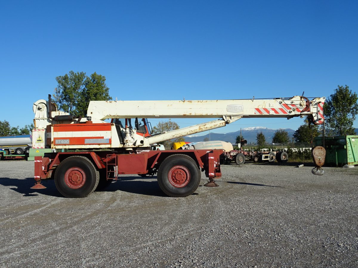 RIGO RT 400 - Γερανός για ανώμαλο έδαφος: φωτογραφία 4 RIGO RT 400 - Γερανός για ανώμαλο έδαφος: φωτογραφία 4