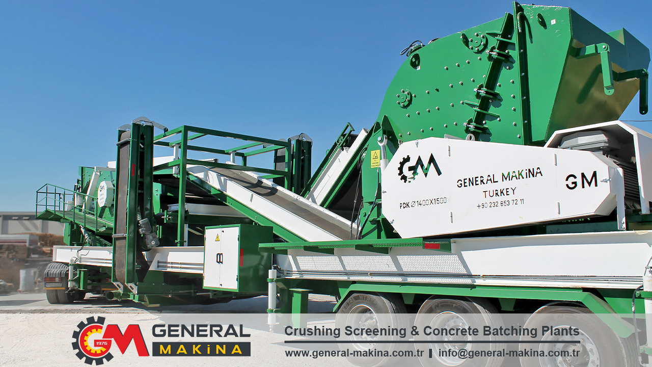 GENERAL MAKİNA Mobile Crushing System With Jaw Crusher - Θραυστήρας σιαγόνων: φωτογραφία 3 GENERAL MAKİNA Mobile Crushing System With Jaw Crusher - Θραυστήρας σιαγόνων: φωτογραφία 3