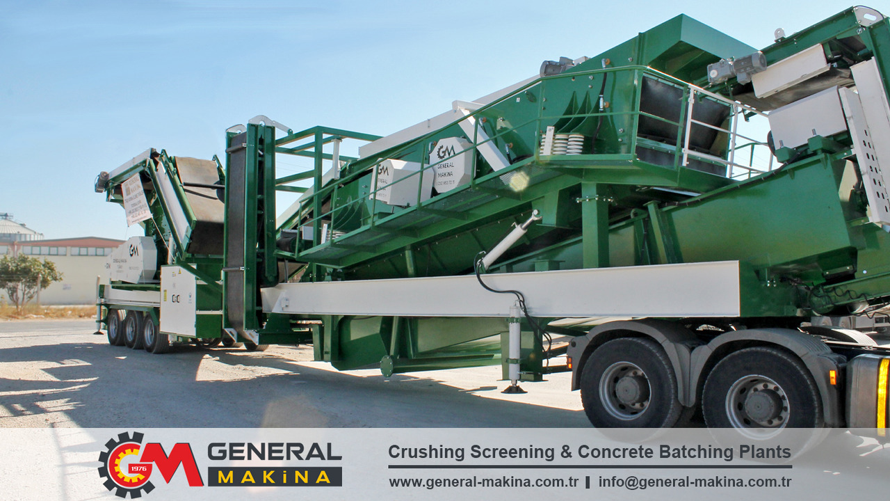GENERAL MAKİNA Mobile Crushing System With Jaw Crusher - Θραυστήρας σιαγόνων: φωτογραφία 4 GENERAL MAKİNA Mobile Crushing System With Jaw Crusher - Θραυστήρας σιαγόνων: φωτογραφία 4
