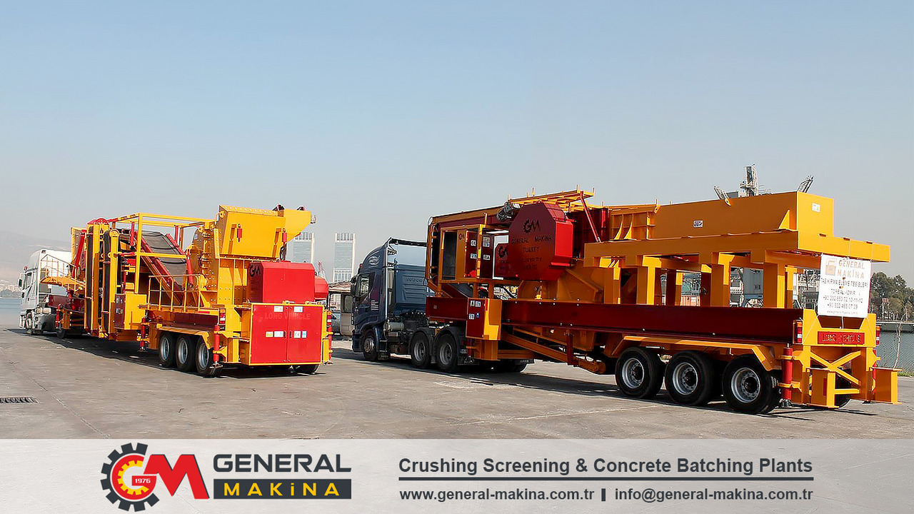 GENERAL MAKİNA Mobile Crushing System With Jaw Crusher - Θραυστήρας σιαγόνων: φωτογραφία 1 GENERAL MAKİNA Mobile Crushing System With Jaw Crusher - Θραυστήρας σιαγόνων: φωτογραφία 1