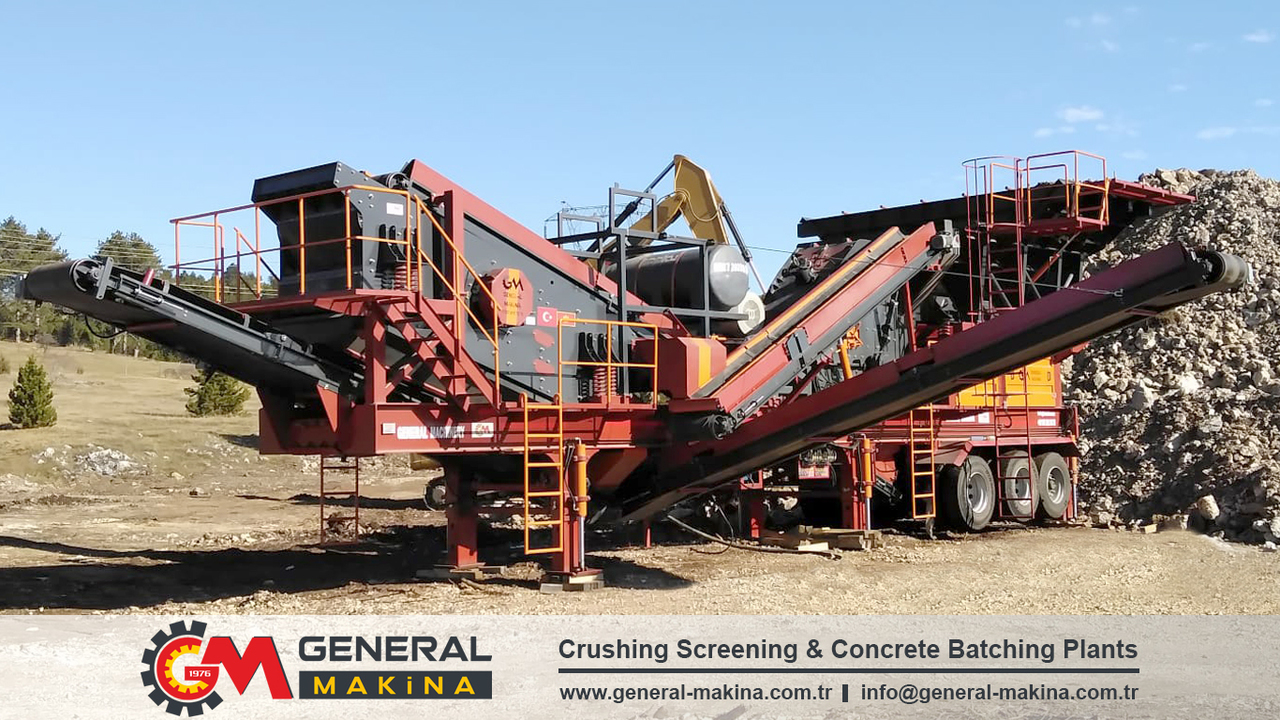 General Makina 01 Series Mobile Crushing and Screening Plant - Κινητός σπαστήρας: φωτογραφία 2 General Makina 01 Series Mobile Crushing and Screening Plant - Κινητός σπαστήρας: φωτογραφία 2