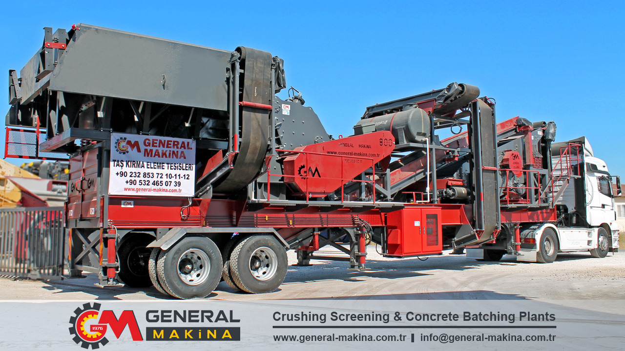 General Makina 800 Series Mobile Impact Crusher Plant - Κρουστικός θραυστήρας: φωτογραφία 1 General Makina 800 Series Mobile Impact Crusher Plant - Κρουστικός θραυστήρας: φωτογραφία 1