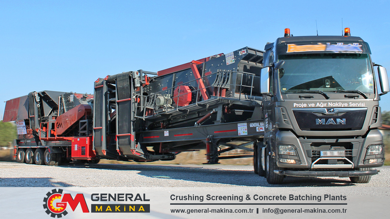 Μίσθωση General Makina High Capacity Mobile Crusher Plant for Sale General Makina High Capacity Mobile Crusher Plant for Sale: φωτογραφία 12