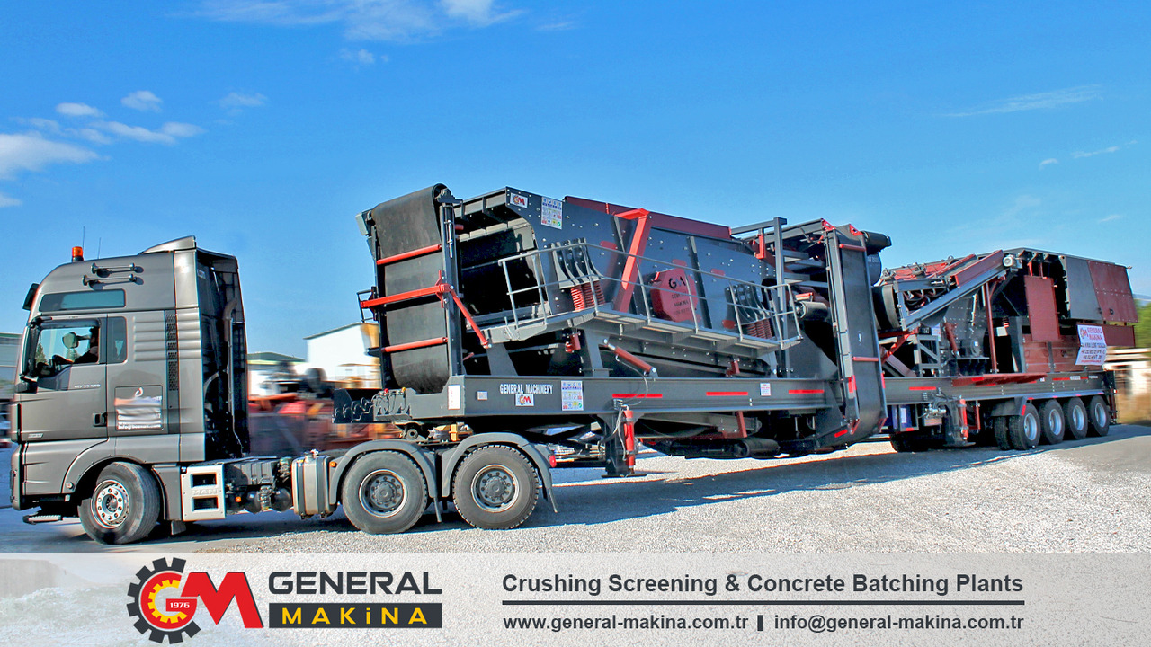 Μίσθωση General Makina High Capacity Mobile Crusher Plant for Sale General Makina High Capacity Mobile Crusher Plant for Sale: φωτογραφία 14