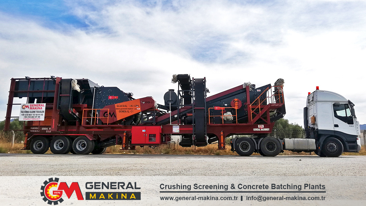 Μίσθωση General Makina High Capacity Mobile Crusher Plant for Sale General Makina High Capacity Mobile Crusher Plant for Sale: φωτογραφία 6
