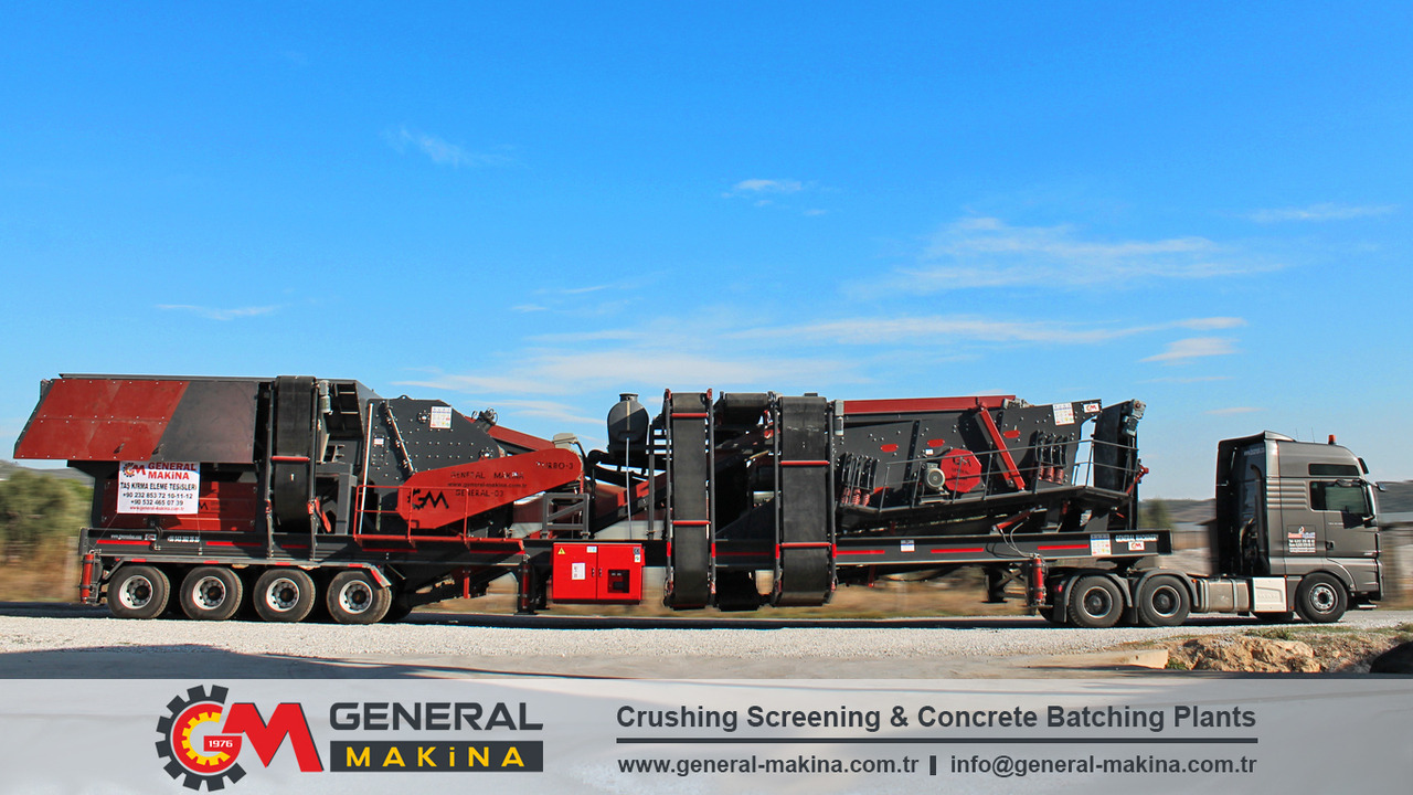Μίσθωση General Makina High Capacity Mobile Crusher Plant for Sale General Makina High Capacity Mobile Crusher Plant for Sale: φωτογραφία 13