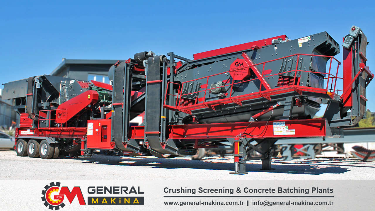 General Makina High Capacity Mobile Crusher Plant for Sale - Κινητός σπαστήρας: φωτογραφία 1 General Makina High Capacity Mobile Crusher Plant for Sale - Κινητός σπαστήρας: φωτογραφία 1