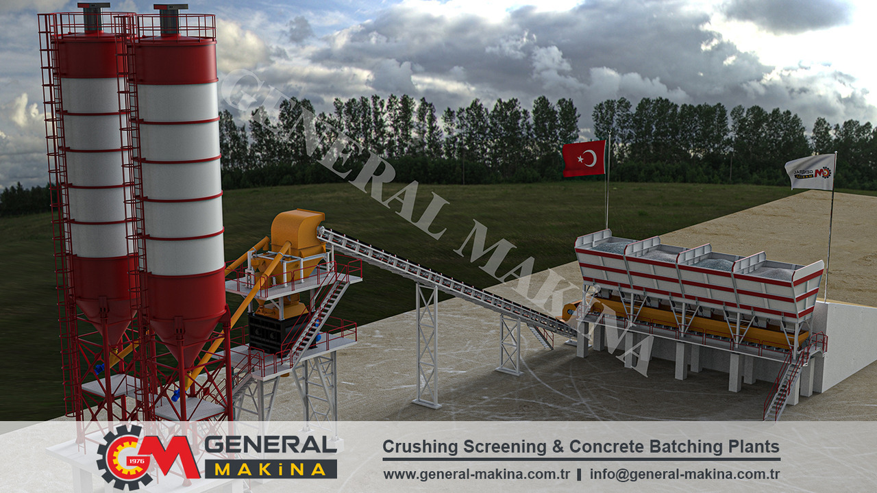 Νέα Εργοστάσιο σκυροδέματος General Makina Royal 150 m3 High Capacity Concrete Batching Plant: φωτογραφία 6