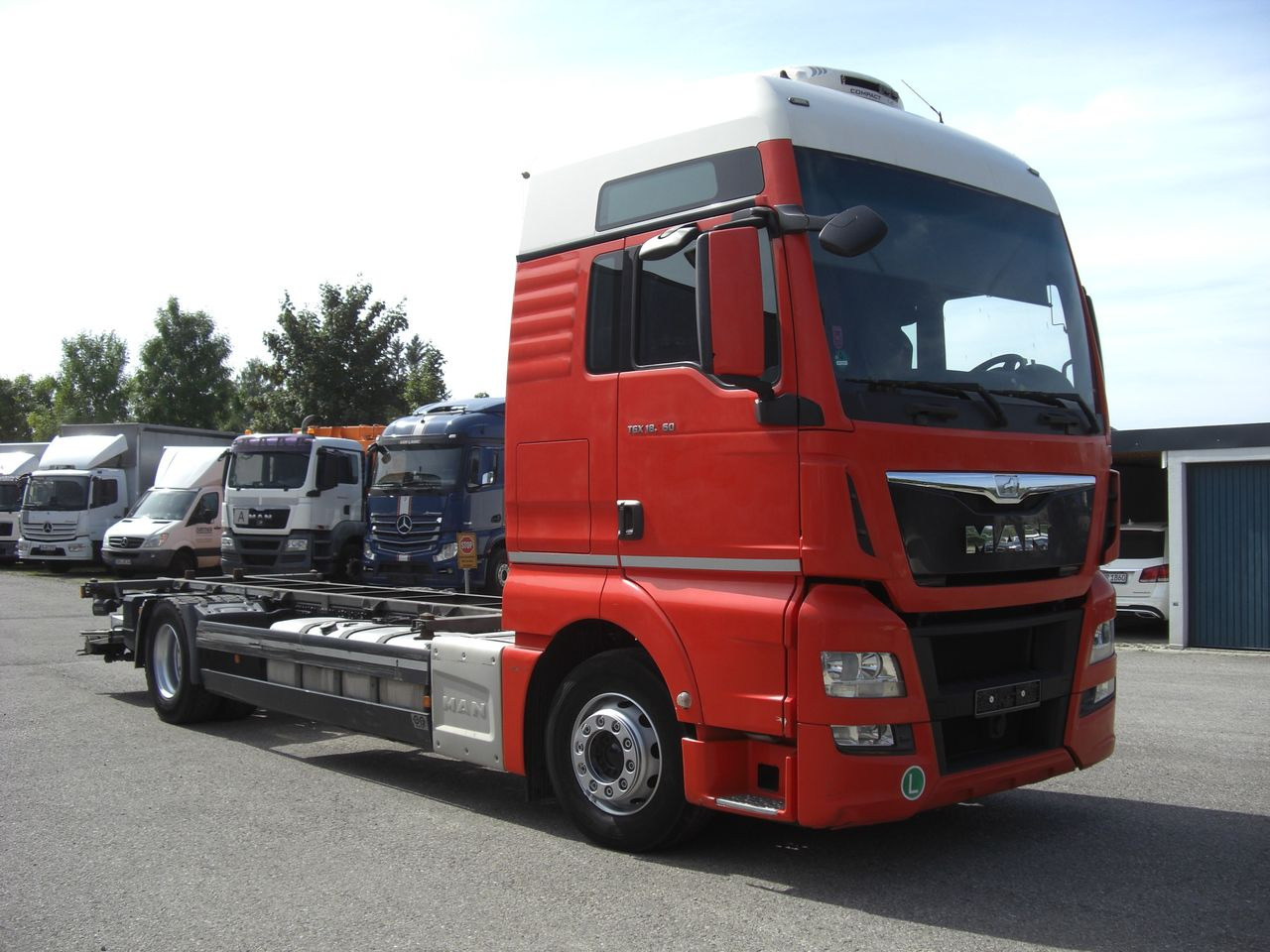 MAN 18360XXL TGX / LBW - Φορτηγό μεταφοράς εμπορευματοκιβωτίων/ Κινητό αμάξωμα: φωτογραφία 2 MAN 18360XXL TGX / LBW - Φορτηγό μεταφοράς εμπορευματοκιβωτίων/ Κινητό αμάξωμα: φωτογραφία 2