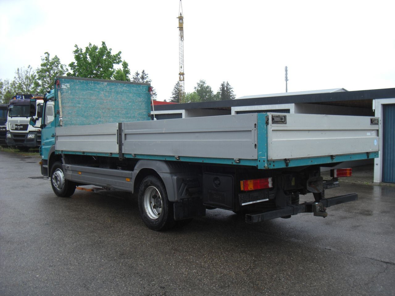 Mercedes-Benz 1222 Atego - Φορτηγό με ανοιχτή καρότσα: φωτογραφία 4 Mercedes-Benz 1222 Atego - Φορτηγό με ανοιχτή καρότσα: φωτογραφία 4