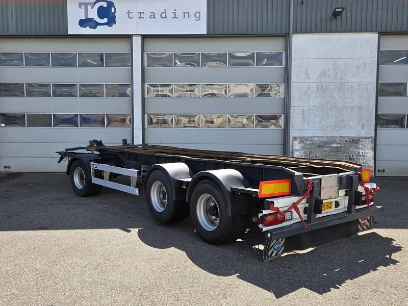 Van Hool 27 ton / dubbele banen. - Ρυμούλκα μεταφοράς εμπορευματοκιβωτίων/ Κινητό αμάξωμα: φωτογραφία 1 Van Hool 27 ton / dubbele banen. - Ρυμούλκα μεταφοράς εμπορευματοκιβωτίων/ Κινητό αμάξωμα: φωτογραφία 1