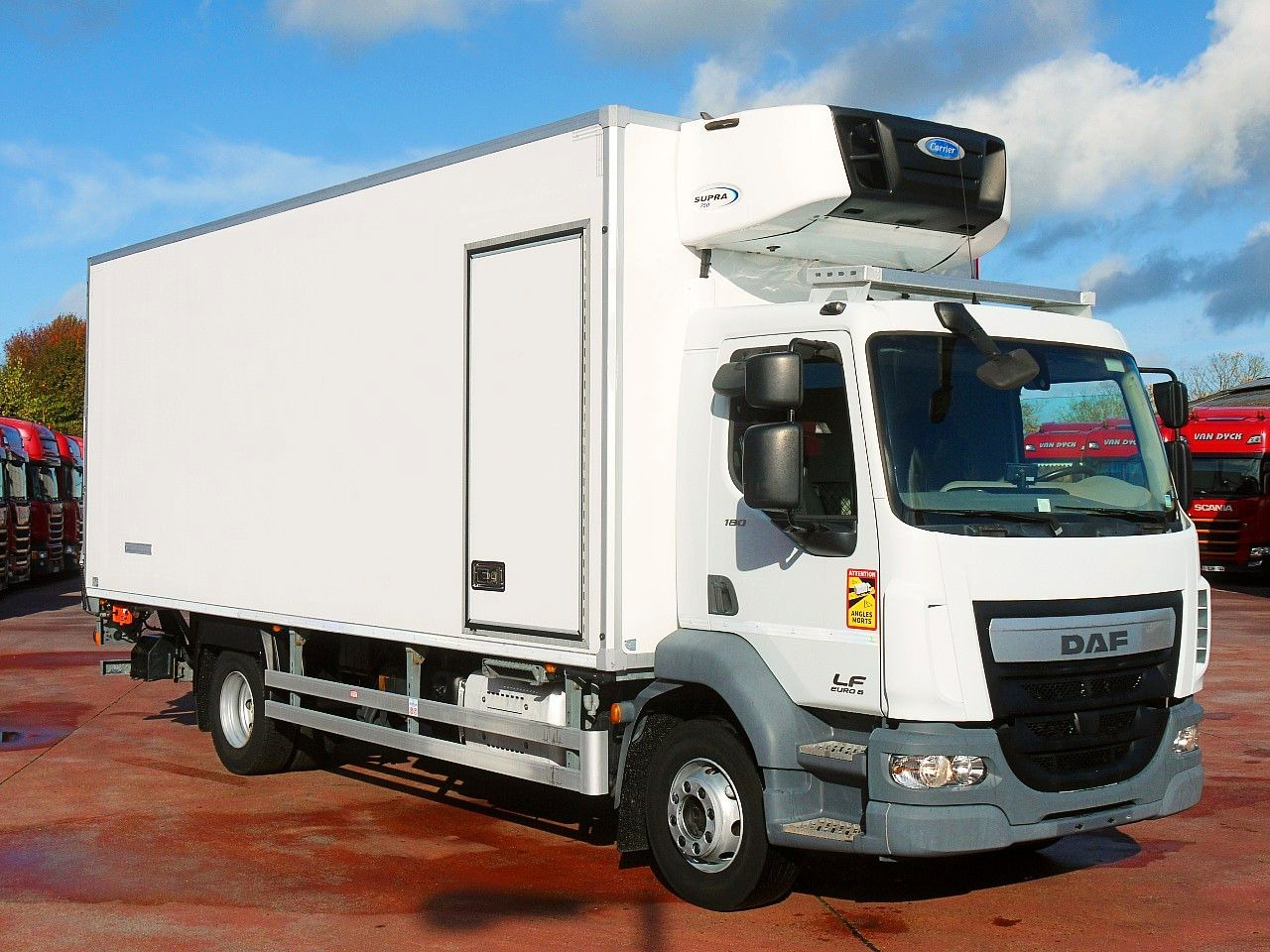 DAF LF 180 14 KUHLKOFFER CARRIER SUPRA 750 A/C - Φορτηγό ψυγείο: φωτογραφία 2 DAF LF 180 14 KUHLKOFFER CARRIER SUPRA 750 A/C - Φορτηγό ψυγείο: φωτογραφία 2