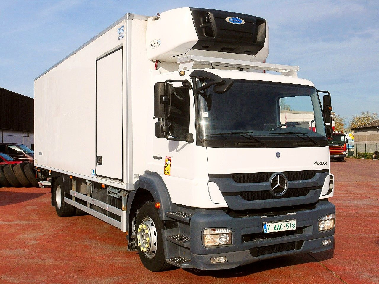 Mercedes-Benz 1829 AXOR KUHOKOFFER CARRIER SUPRA 1150MT A/C - Φορτηγό ψυγείο: φωτογραφία 1 Mercedes-Benz 1829 AXOR KUHOKOFFER CARRIER SUPRA 1150MT A/C - Φορτηγό ψυγείο: φωτογραφία 1