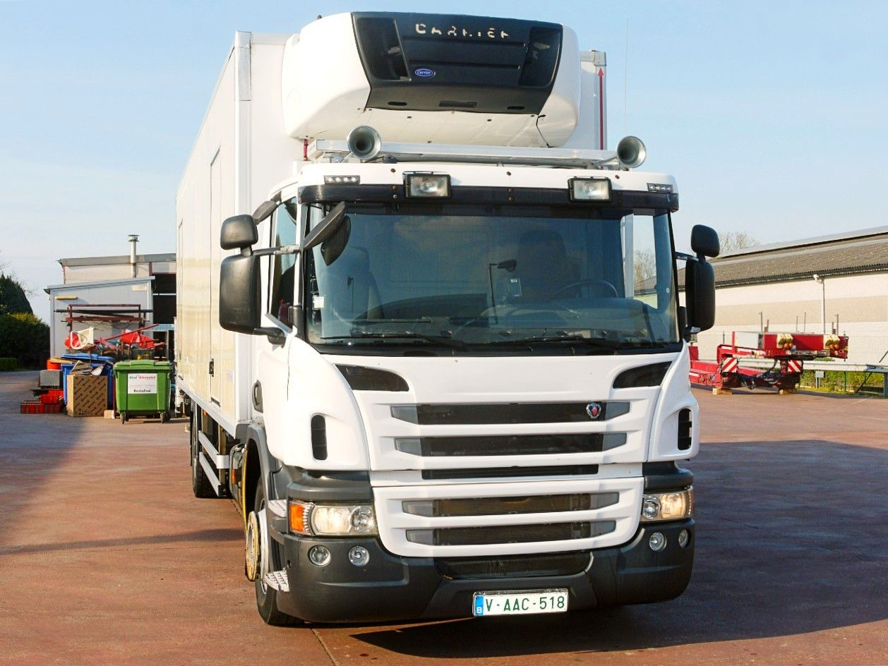 Scania P 230 KUHLKOFFER CARRIER SUPRA 950 MT A/C Scania P 230 KUHLKOFFER CARRIER SUPRA 950 MT A/C - Φορτηγό ψυγείο: φωτογραφία 1 Scania P 230 KUHLKOFFER CARRIER SUPRA 950 MT A/C Scania P 230 KUHLKOFFER CARRIER SUPRA 950 MT A/C - Φορτηγό ψυγείο: φωτογραφία 1