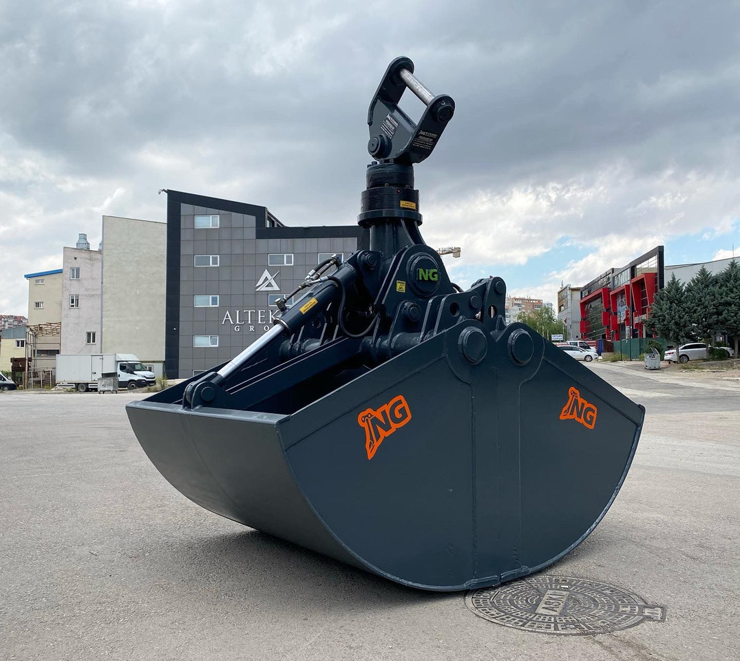 Νέα Κουβάς για Εκσκαφέας HEAVY DUTY ROTATING CLAMSHELL BUCKET - NG ATTACHMENTS: φωτογραφία 16