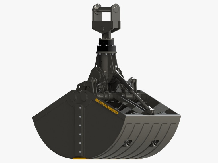 Νέα Κουβάς για Εκσκαφέας HEAVY DUTY ROTATING CLAMSHELL BUCKET - NG ATTACHMENTS: φωτογραφία 6