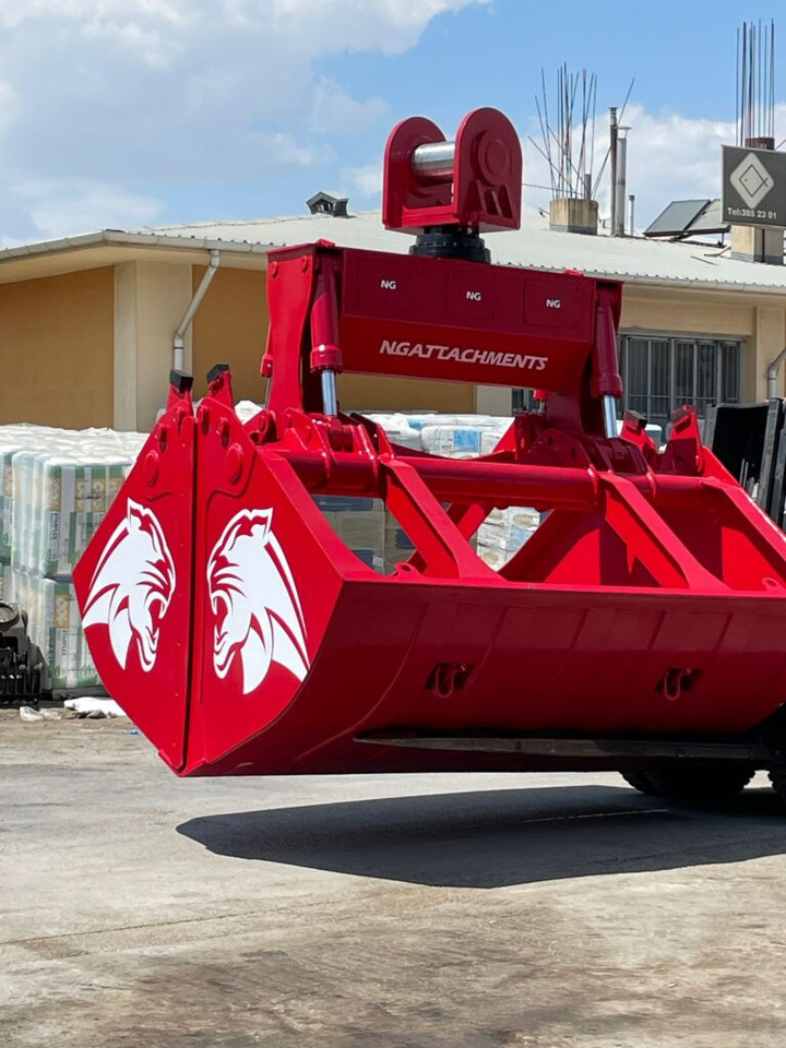 Νέα Κουβάς για Εκσκαφέας HEAVY DUTY ROTATING CLAMSHELL BUCKET - NG ATTACHMENTS: φωτογραφία 14
