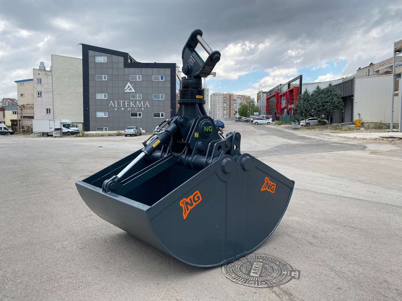 Νέα Κουβάς για Εκσκαφέας HEAVY DUTY ROTATING CLAMSHELL BUCKET - NG ATTACHMENTS: φωτογραφία 17