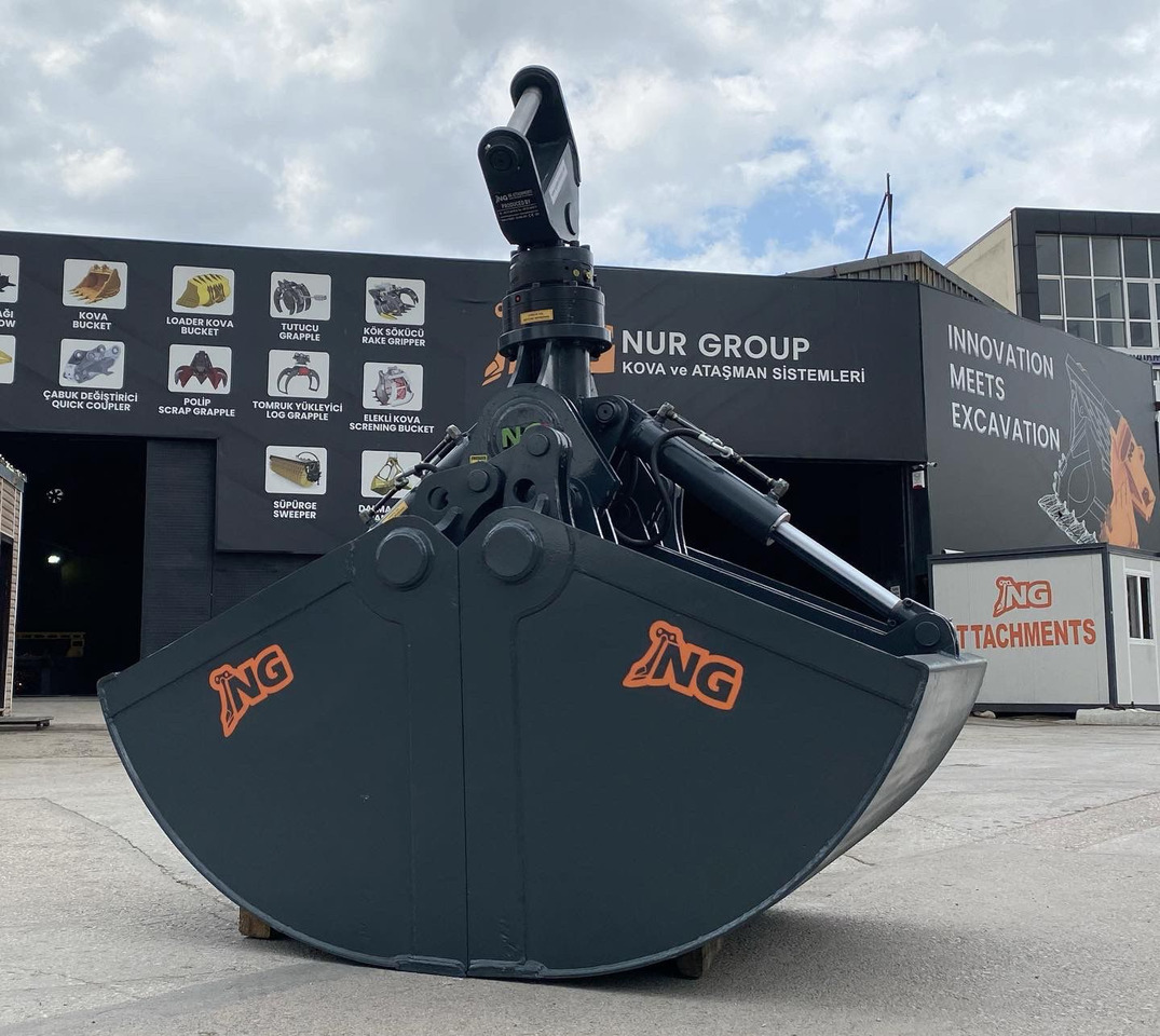 Νέα Κουβάς για Εκσκαφέας HEAVY DUTY ROTATING CLAMSHELL BUCKET - NG ATTACHMENTS: φωτογραφία 18