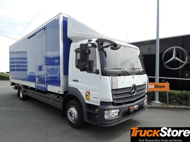 Mercedes-Benz Atego 1218 L - Φορτηγό κόφα: φωτογραφία 3 Mercedes-Benz Atego 1218 L - Φορτηγό κόφα: φωτογραφία 3