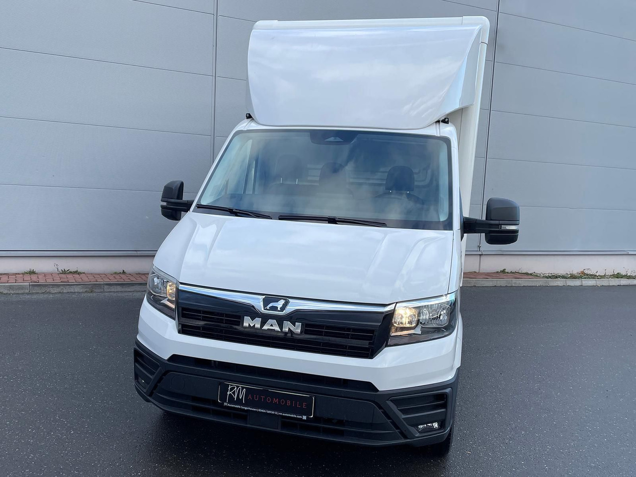 MAN TGE 3.160 Fahrgestell Einzelkabine Koffer NAVI - Επαγγελματικό αυτοκίνητο κόφα: φωτογραφία 4 MAN TGE 3.160 Fahrgestell Einzelkabine Koffer NAVI - Επαγγελματικό αυτοκίνητο κόφα: φωτογραφία 4