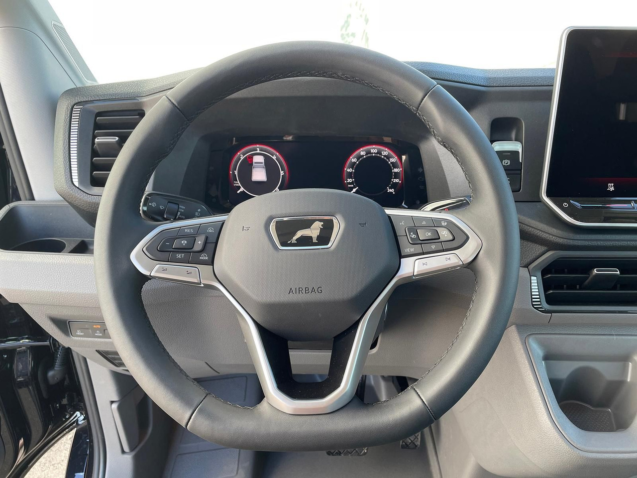 Νέα Μικρό φορτηγό με καρότσα, Διπλοκάμπινο ελαφρύ επαγγελματικό MAN TGE 3.180 Pritsche DOKA LR 4x4 ACC LED DIFF-SPER: φωτογραφία 14