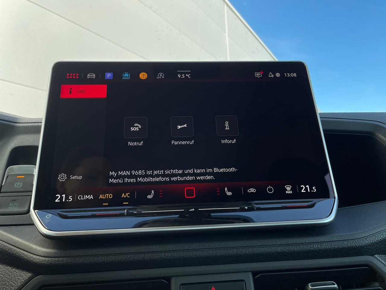 Νέα Μικρό φορτηγό με καρότσα, Διπλοκάμπινο ελαφρύ επαγγελματικό MAN TGE 3.180 Pritsche DOKA LR 4x4 ACC LED DIFF-SPER: φωτογραφία 17