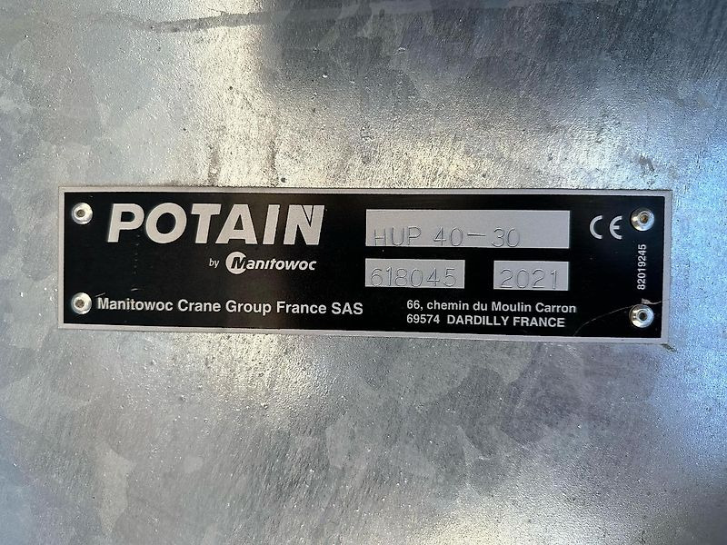 Potain HUP 40-30 - Αυτοανεγειρόμενος γερανός: φωτογραφία 4 Potain HUP 40-30 - Αυτοανεγειρόμενος γερανός: φωτογραφία 4