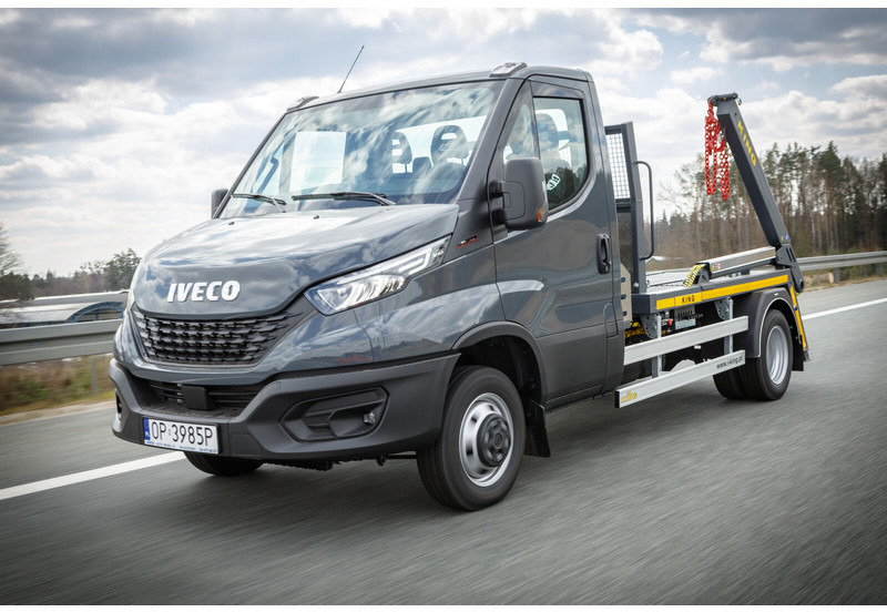 Iveco Daily 70C18 + KING Bramowiec / Skiploader / Absetzkipper - Φορτηγό καδοφόρος φορτωτής: φωτογραφία 2 Iveco Daily 70C18 + KING Bramowiec / Skiploader / Absetzkipper - Φορτηγό καδοφόρος φορτωτής: φωτογραφία 2