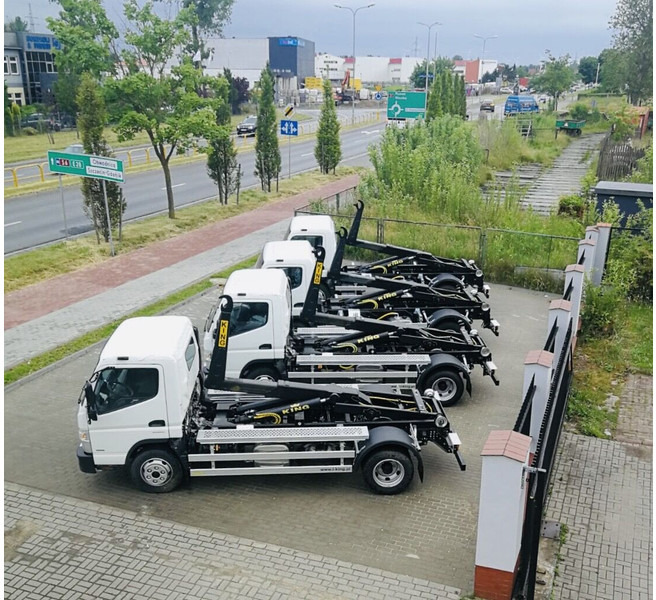 Νέα Φορτηγό φόρτωσης γάντζου Mitsubishi Fuso 9C18 + KING HZ6R Hooklift: φωτογραφία 10