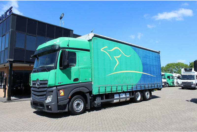 Mercedes-Benz Actros 1842 * EURO6 * 6X2 * - Φορτηγό μουσαμάς: φωτογραφία 2 Mercedes-Benz Actros 1842 * EURO6 * 6X2 * - Φορτηγό μουσαμάς: φωτογραφία 2