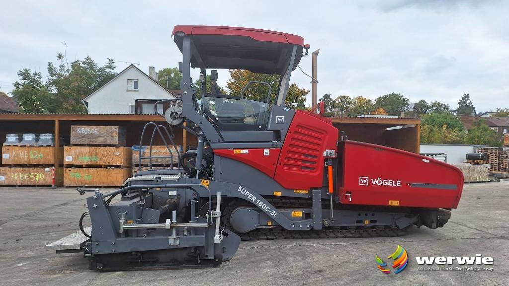 Vögele SUPER 1800-3i - Διαστρωτήρας ασφάλτου: φωτογραφία 1 Vögele SUPER 1800-3i - Διαστρωτήρας ασφάλτου: φωτογραφία 1