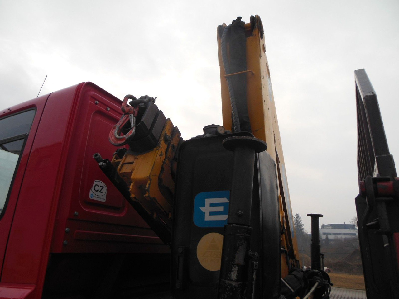 Νέα Φορτηγό ανατρεπόμενο, Φορτηγό με γερανό DAF CF 65.240,KRAN EFFER 110/2S,MANUELL,BLATT,1 HAND: φωτογραφία 10