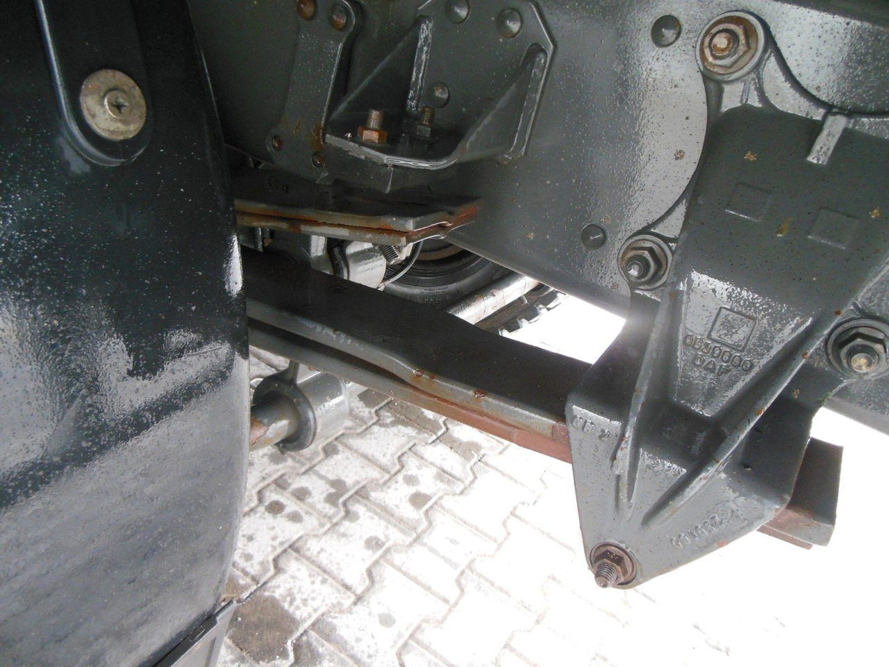 Νέα Φορτηγό ανατρεπόμενο, Φορτηγό με γερανό DAF CF 65.240,KRAN EFFER 110/2S,MANUELL,BLATT,1 HAND: φωτογραφία 8