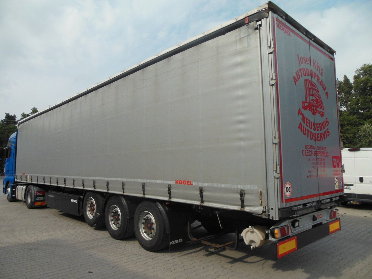 Kögel SN 24, SAF, PALETTEN BOX, - Επικαθήμενο κουρτίνα: φωτογραφία 4 Kögel SN 24, SAF, PALETTEN BOX, - Επικαθήμενο κουρτίνα: φωτογραφία 4
