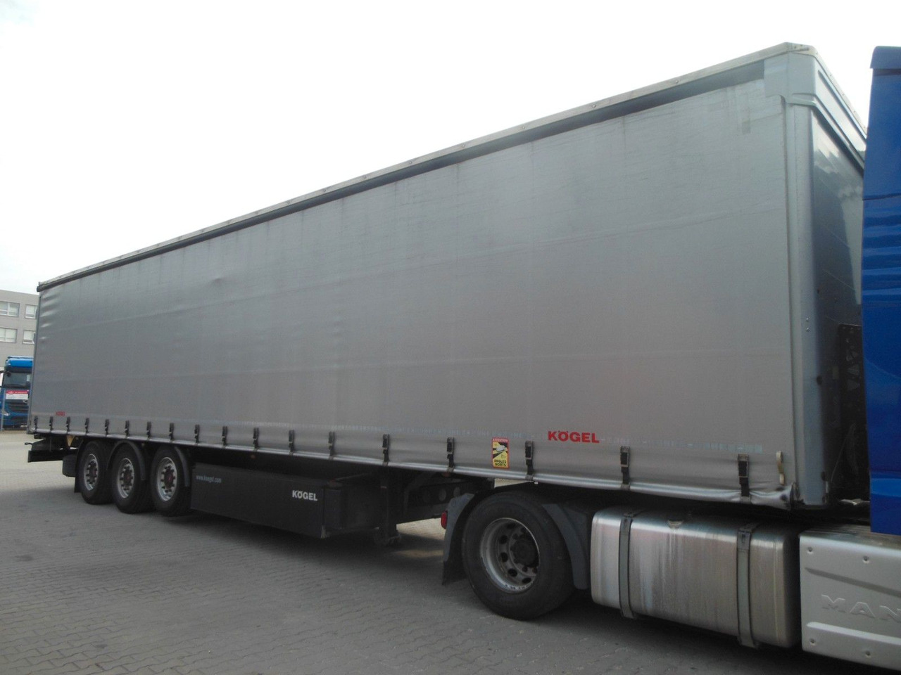 Kögel SN 24, SAF, PALETTEN BOX, - Επικαθήμενο κουρτίνα: φωτογραφία 2 Kögel SN 24, SAF, PALETTEN BOX, - Επικαθήμενο κουρτίνα: φωτογραφία 2