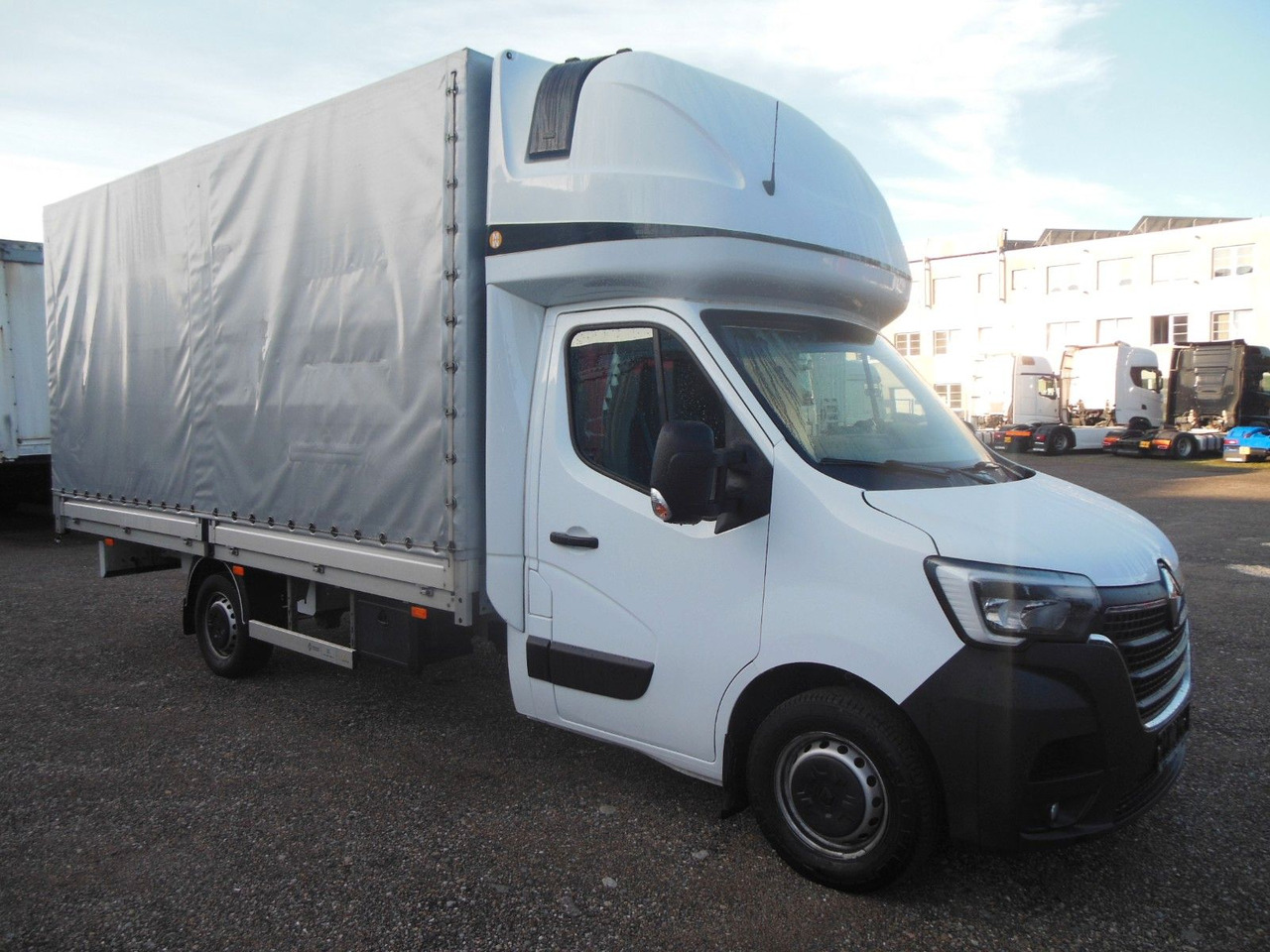 Renault MASTER 2.3 DCI, 10 PALETTEN, LUFT FEDERUNG - Επαγγελματικό αυτοκίνητο με μουσαμά: φωτογραφία 2 Renault MASTER 2.3 DCI, 10 PALETTEN, LUFT FEDERUNG - Επαγγελματικό αυτοκίνητο με μουσαμά: φωτογραφία 2