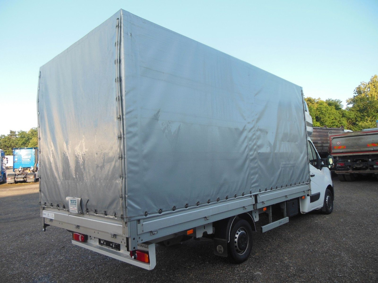 Renault MASTER 2.3 DCI, 10 PALETTEN, LUFT FEDERUNG - Επαγγελματικό αυτοκίνητο με μουσαμά: φωτογραφία 3 Renault MASTER 2.3 DCI, 10 PALETTEN, LUFT FEDERUNG - Επαγγελματικό αυτοκίνητο με μουσαμά: φωτογραφία 3