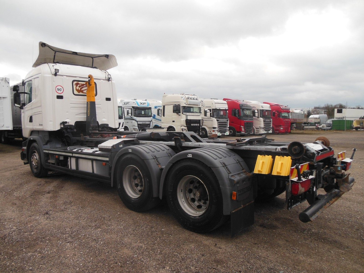 Scania R 450, 6X4, RETARDER, PALFINGER T20 - Φορτηγό φόρτωσης γάντζου: φωτογραφία 4 Scania R 450, 6X4, RETARDER, PALFINGER T20 - Φορτηγό φόρτωσης γάντζου: φωτογραφία 4